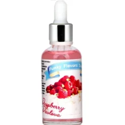 FUNKY FLAVORS Aromat Słodzony 50 ml Pavlova Raspberry / Bita Śmietana Maliny