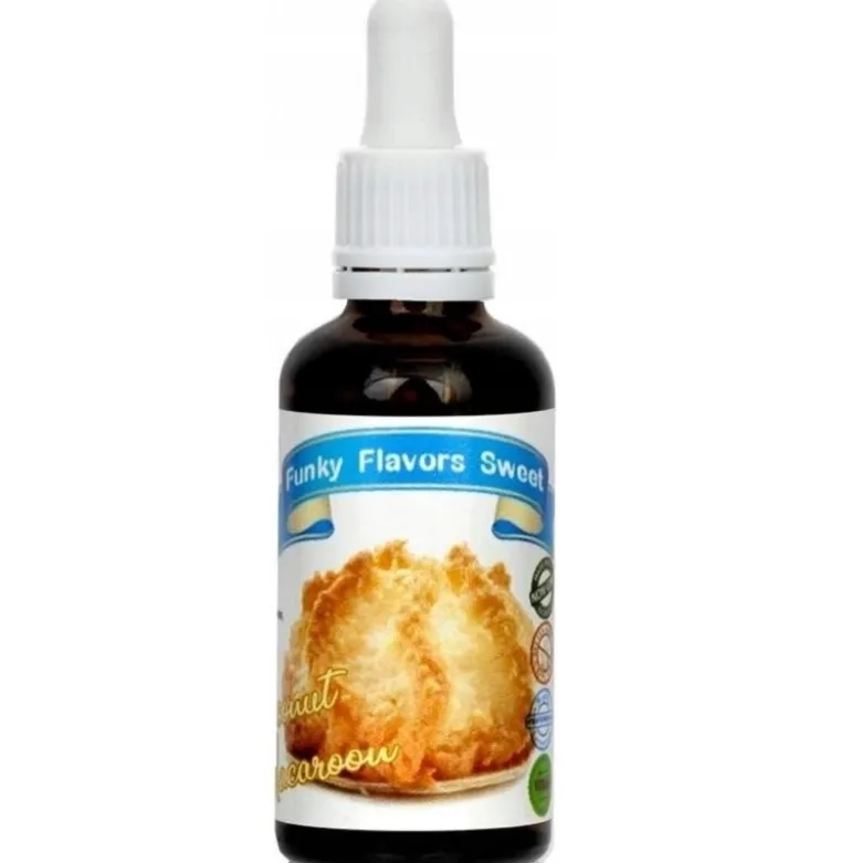 FUNKY FLAVORS Aromat Słodzony 50 ml Coconut Macaroon / Kokosanka