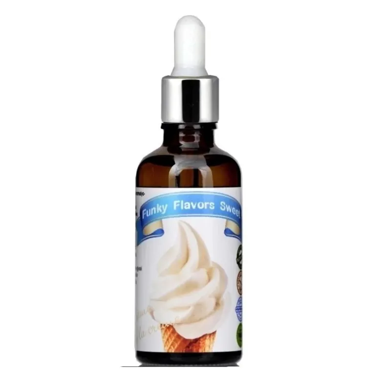 FUNKY FLAVORS Aromat Słodzony 50 ml Creme de la Creme / Lody Śmietankowe