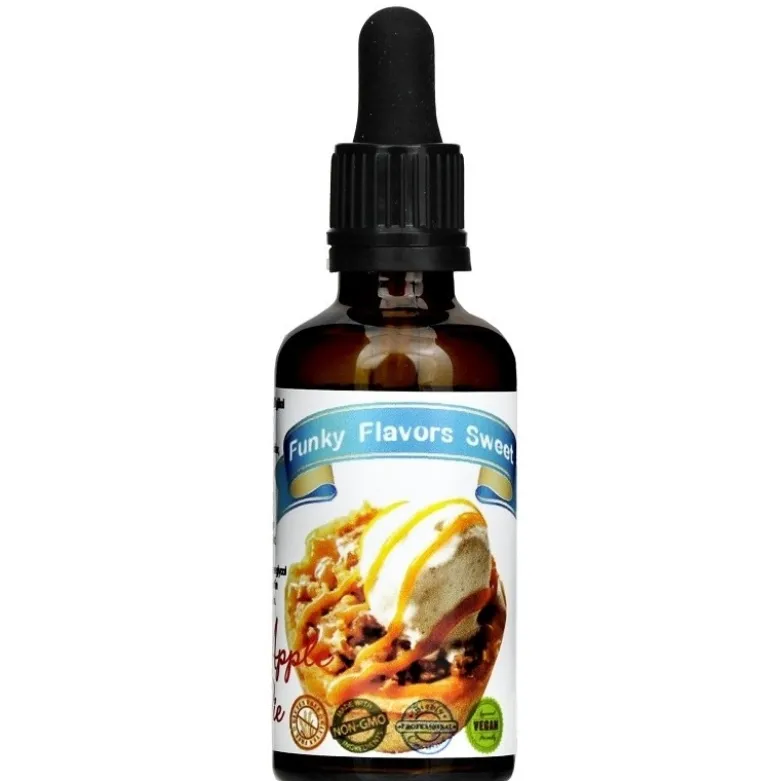 FUNKY FLAVORS Aromat Słodzony 50 ml Apple Pie / Szarlotka