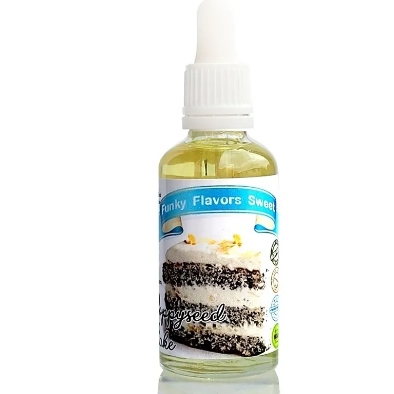 FUNKY FLAVORS Aromat Słodzony 50 ml Poppyseed Cake / Tort Makowy