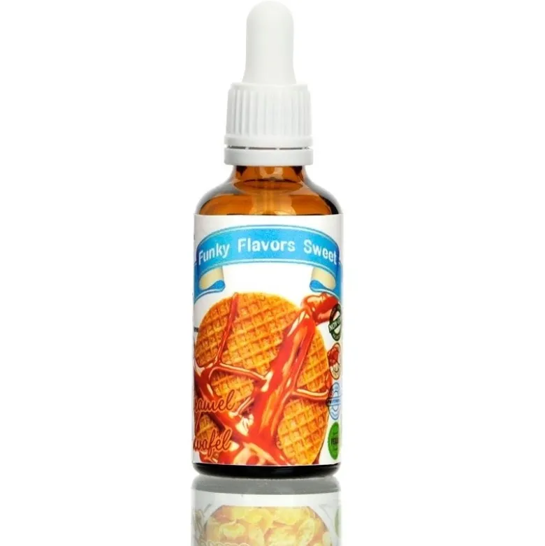 FUNKY FLAVORS Aromat Słodzony 50 ml Caramel Stroopwafel