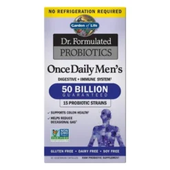GARDEN OF LIFE Dr.Formulated Once Daily Mens 50 Billion 30 veg caps