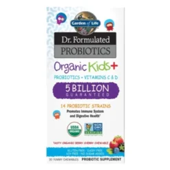 GARDEN OF LIFE Dr.Formulated Probiotics Organic Kids+, 30 chewables