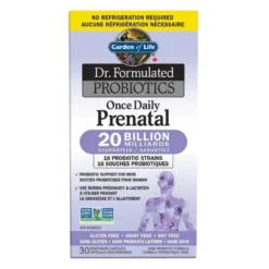GARDEN OF LIFE Dr.Formulated Probiotics One Daily Prenatal 30 veg caps.