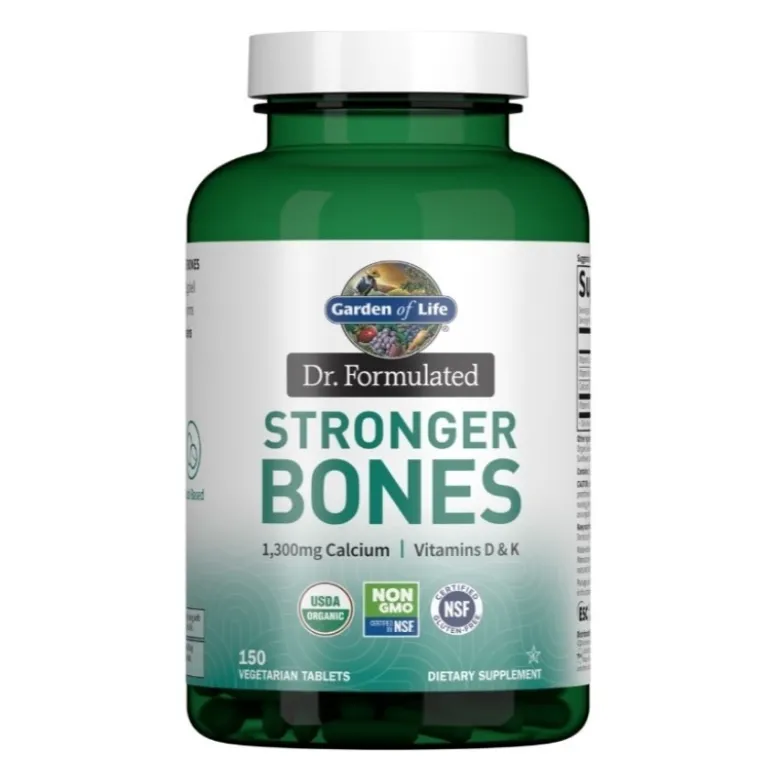 GARDEN OF LIFE Dr.Formulated Stronger Bones 150 veg tabs.