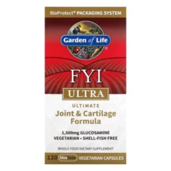 GARDEN OF LIFE FYI Ultra Joint and Cartilage Formula 120 veg caps.
