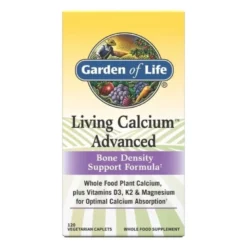 GARDEN OF LIFE Living Calcium Advanced 120 veg caps.
