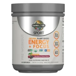 GARDEN OF LIFE Plant Based Energy + Focus 231 g Blackberry Cherry