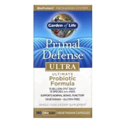 GARDEN OF LIFE Primal Defense Ultra 180 veg caps.