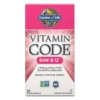 GARDEN OF LIFE Vitamin Code RAW B-12 30 veg caps.