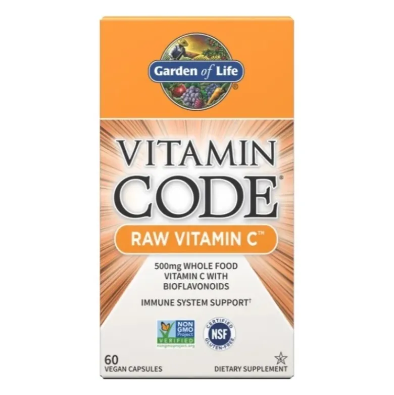 GARDEN OF LIFE Vitamin Code RAW Vitamin C 60 veg caps.
