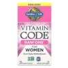GARDEN OF LIFE Vitamin Code RAW One For Women 75 veg caps.