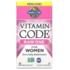 GARDEN OF LIFE Vitamin Code RAW One For Women 30 veg caps.