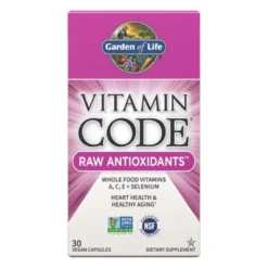 GARDEN OF LIFE Vitamin Code RAW Antioxidants 30 veg caps.
