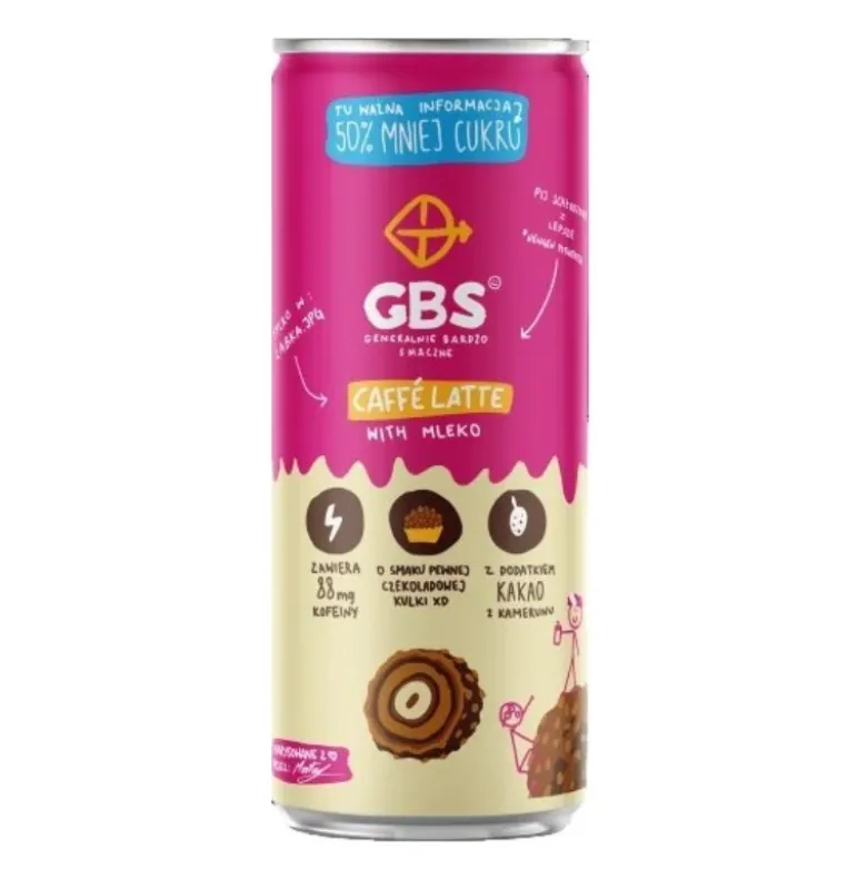 GBS Caffe Latte 250 ml