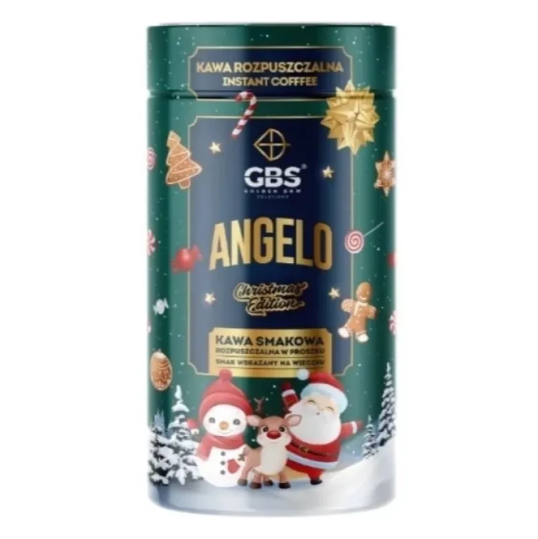 GBS Kawa Angelo Rozpuszczalna 100 g Edycja Świąteczna