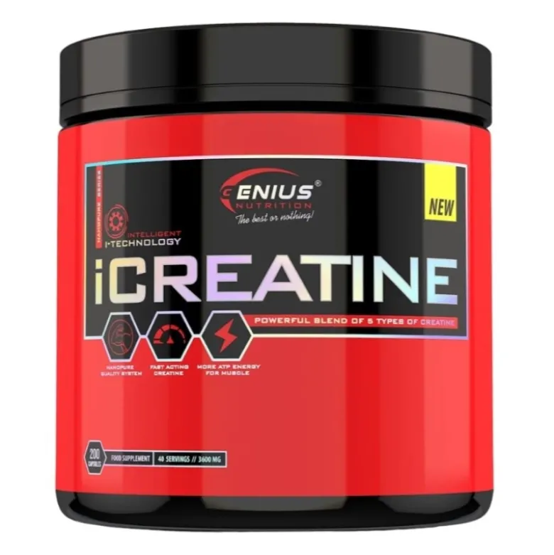 GENIUS iCreatine 200 caps.