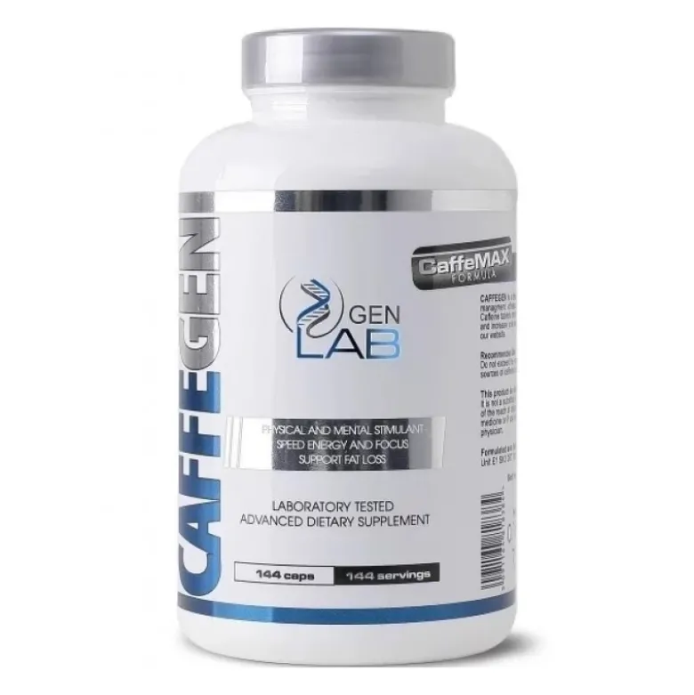 GENLAB Caffegen 144 caps.