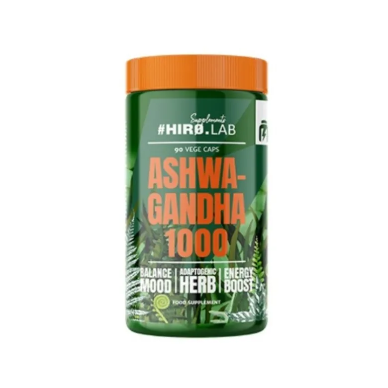 HIRO.LAB Ashwagandha 1000 90 vege caps.