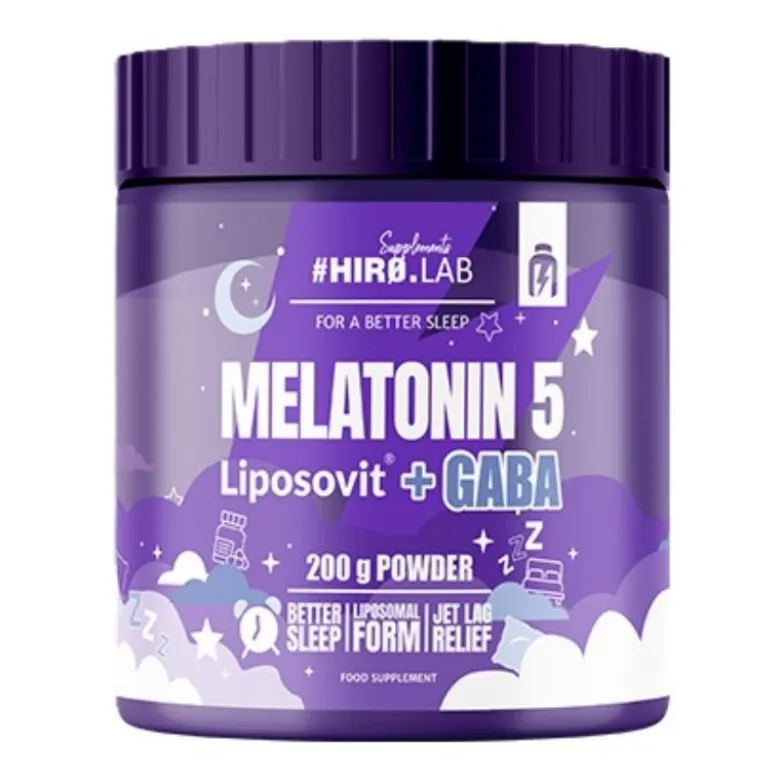 HIRO.LAB Melatonin 5 Liposovit + GABA 200 g