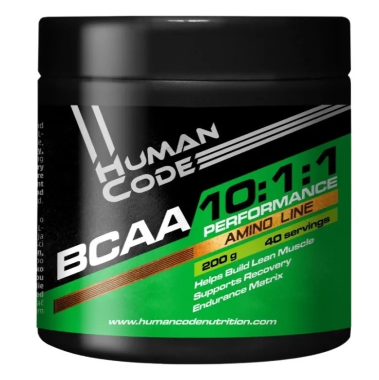 HUMAN CODE BCAA 10:1:1 200 g