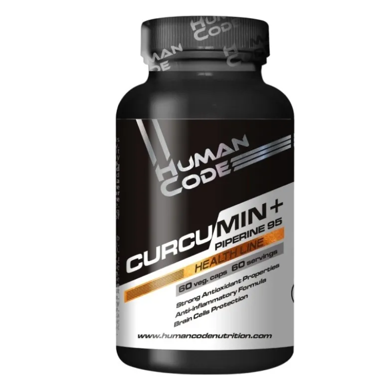 HUMAN CODE Curcumin+ 60 veg caps.