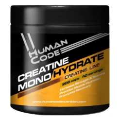 HUMAN CODE Kreatyna Monohydrate 200 caps.