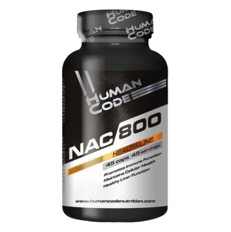 HUMAN CODE NAC 800 45 caps.