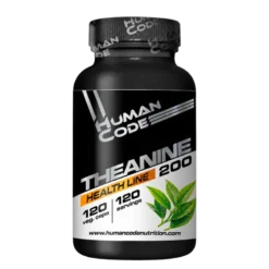 HUMAN CODE Theanine 200 mg 120 veg caps.