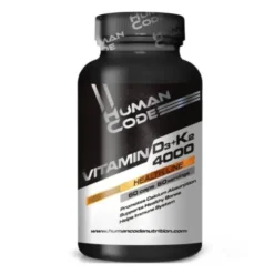HUMAN CODE Vitamin D3+K2 4000 60 vege caps.