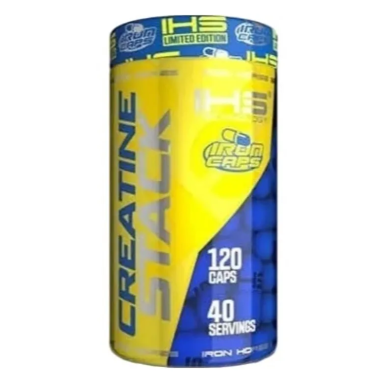 IRON HORSE Creatine Stack 120 caps.