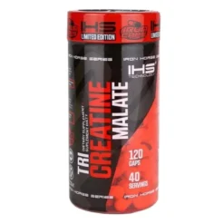IRON HORSE TriCreatine Malate 120 caps.