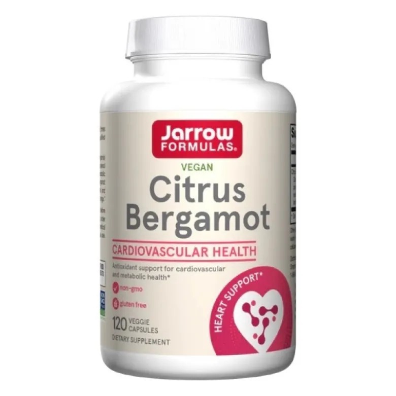 JARROW Citrus Bergamot 500 mg 120 veg caps.