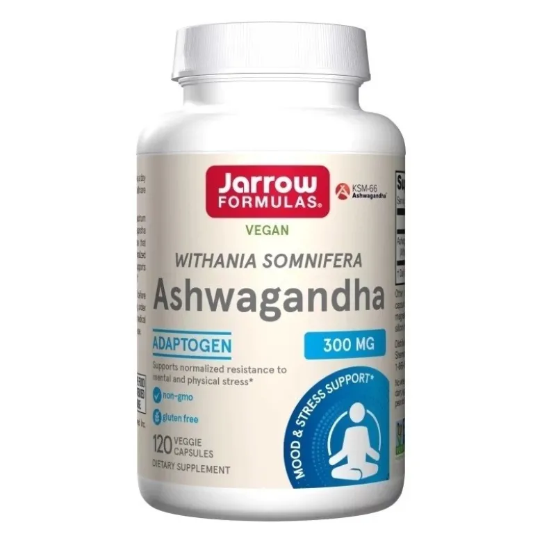 JARROW FORMULAS Ashwagandha 300 mg 120 veg caps.