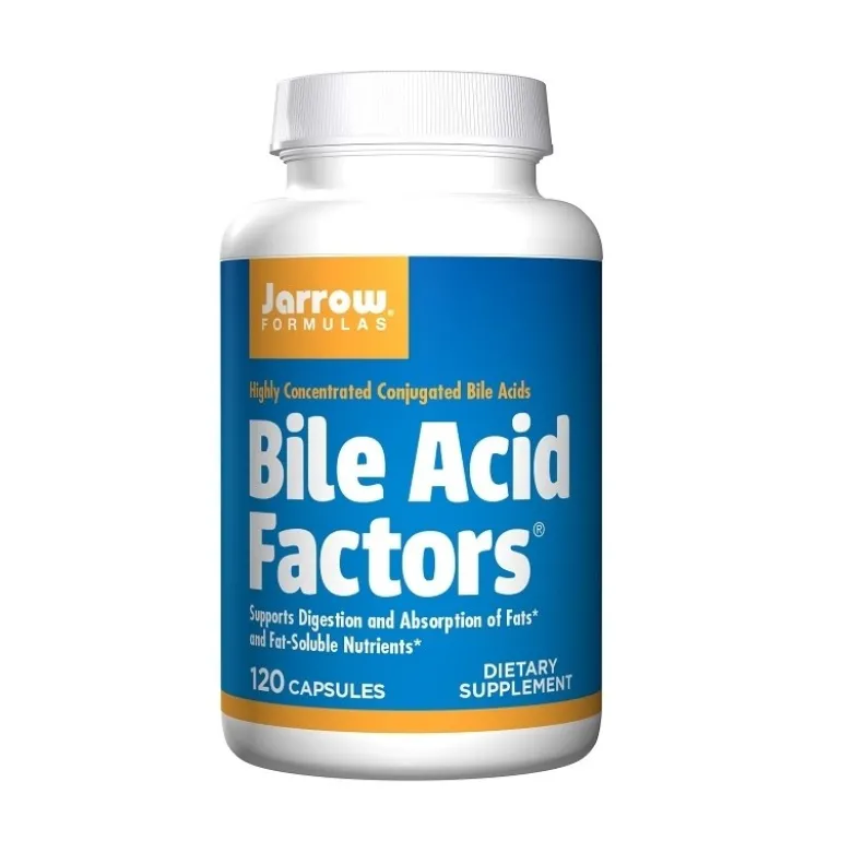 JARROW FORMULAS Bile Acid Factors 120 caps.