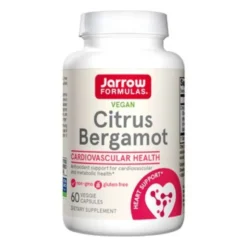 JARROW FORMULAS Citrus Bergamot 500 mg 60 veg caps.