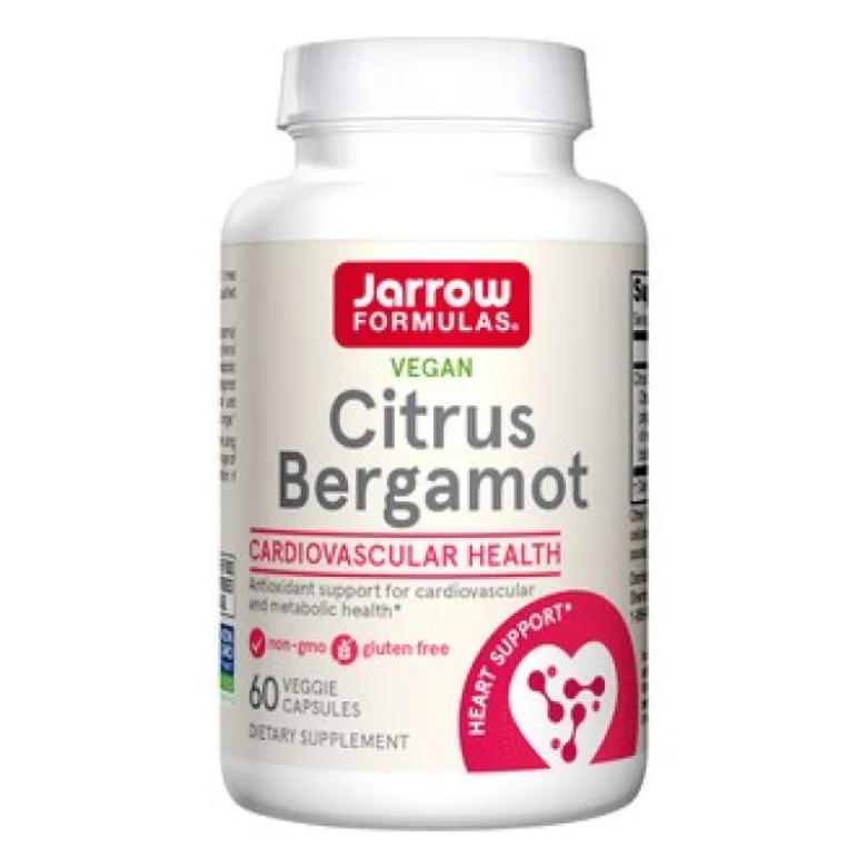 JARROW FORMULAS Citrus Bergamot 500 mg 60 veg caps.