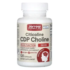 JARROW FORMULAS Cytykolina (CDP Cholina - Cognizin) 250 mg 120 caps.