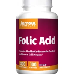JARROW FORMULAS Folic Acid 100 caps.