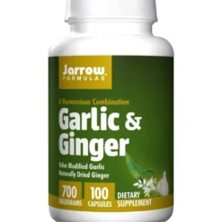 JARROW FORMULAS Garlic & Ginger 700 mg 100 caps.