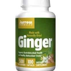 JARROW FORMULAS Ginger Imbir 500 mg 100 caps.