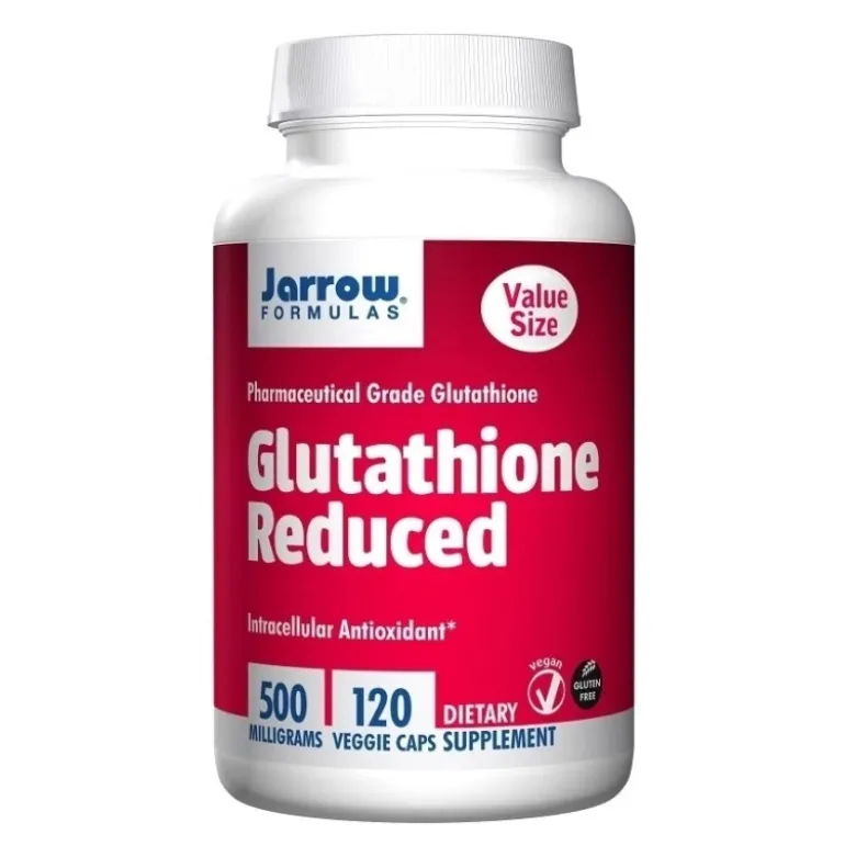 JARROW FORMULAS Glutathione Reduced 500 mg 120 veg caps.
