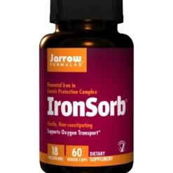 JARROW FORMULAS Iron Sorb 60 veg caps.