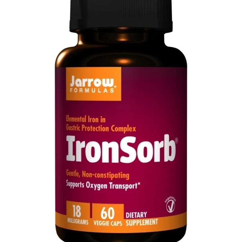 JARROW FORMULAS Iron Sorb 60 veg caps.