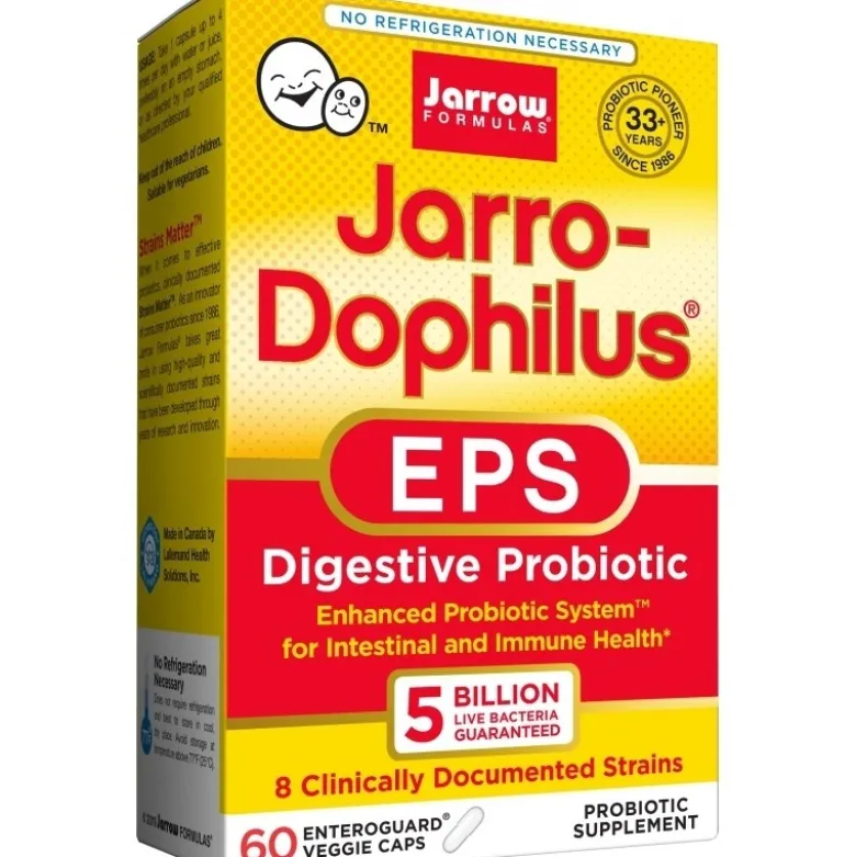 JARROW FORMULAS Jarro-Dophilus EPS 5 Bilion 60 veg caps.