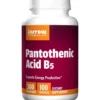 JARROW FORMULAS Kwas pantotenowy B5 500 mg 100 caps.