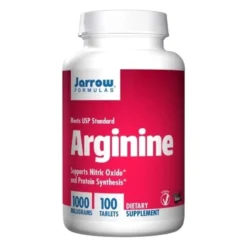 JARROW FORMULAS L-Arginine 1000 mg 100 tabs.