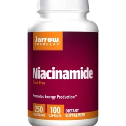 JARROW FORMULAS Niacinamide 250 mg (Flush Free) 100 caps.