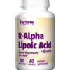 JARROW FORMULAS R-ALA + Biotin 60 veg caps.